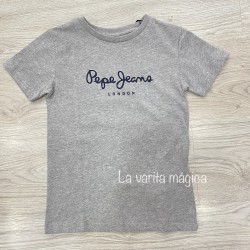 Camiseta básica gris Pepe Jeans
